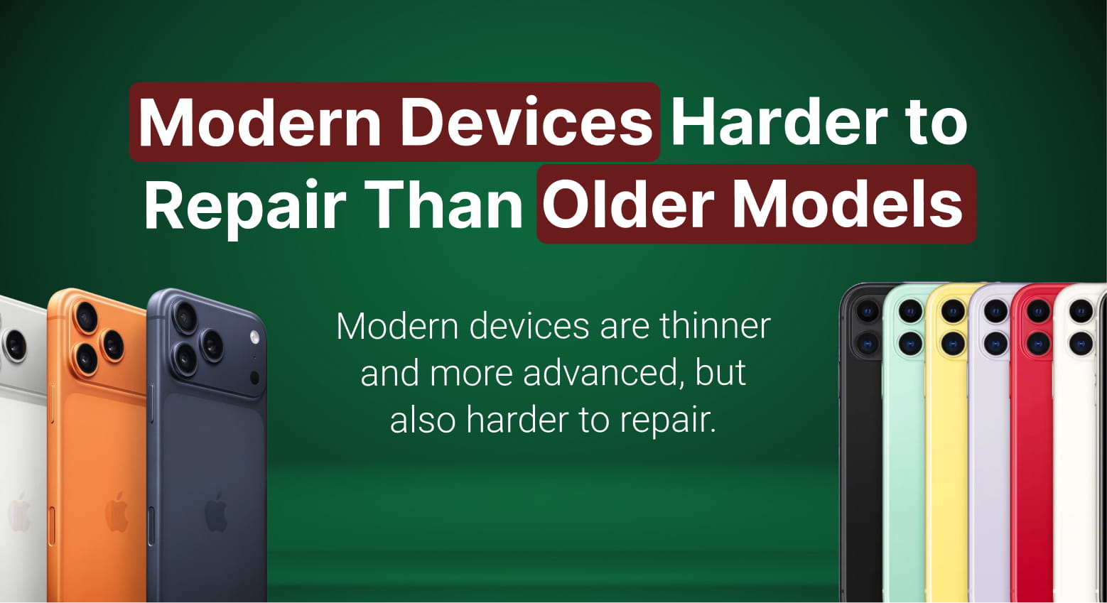 What Makes Modern Devices Harder to Repair Than Older Models
