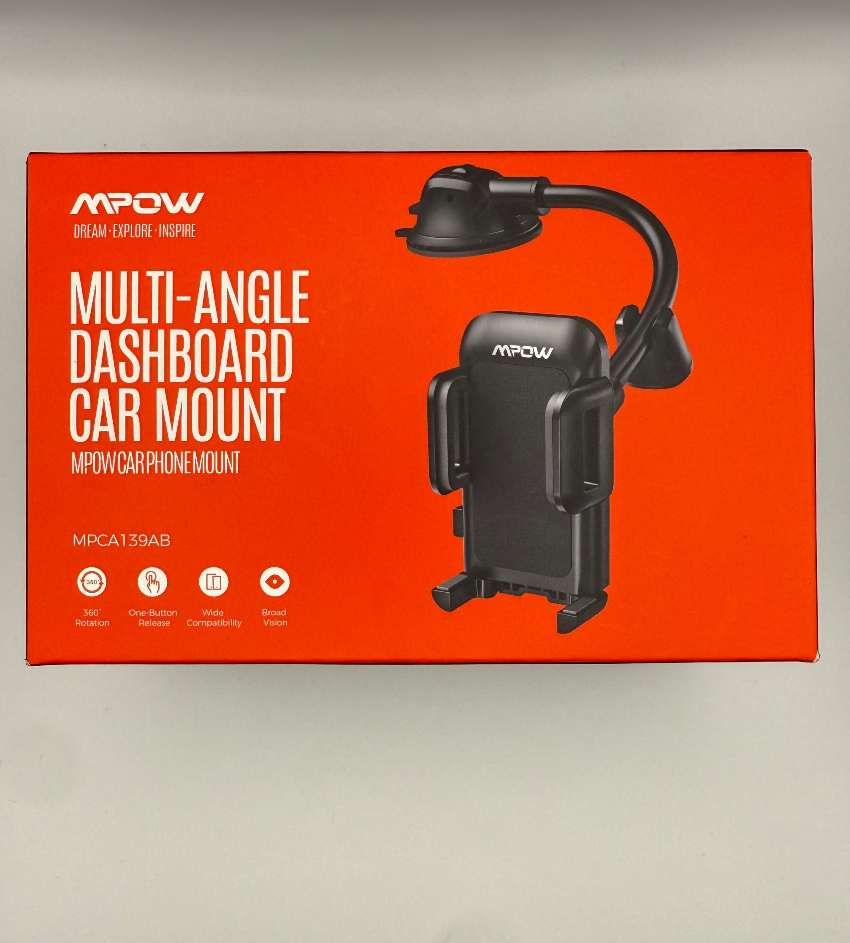 Multi-Angle Dashboard Car Mount