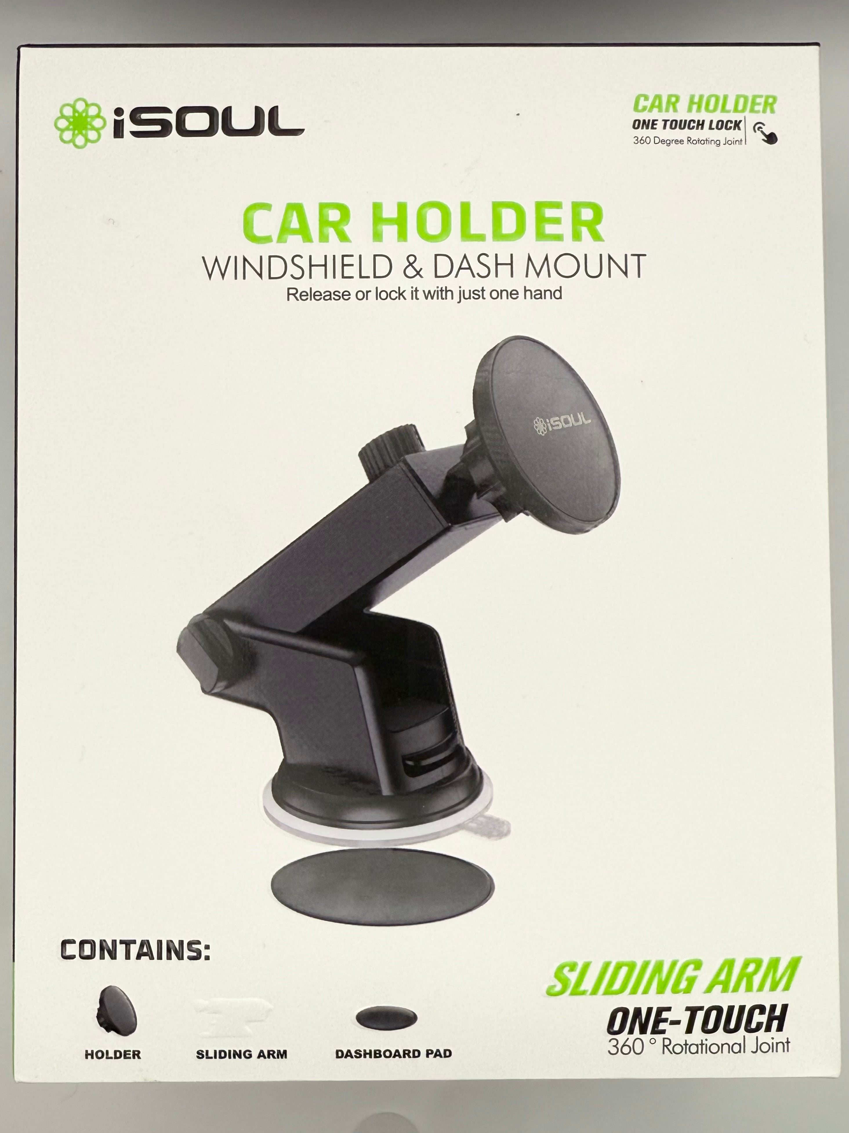 Car Phone Holder Windshield or Dashboard