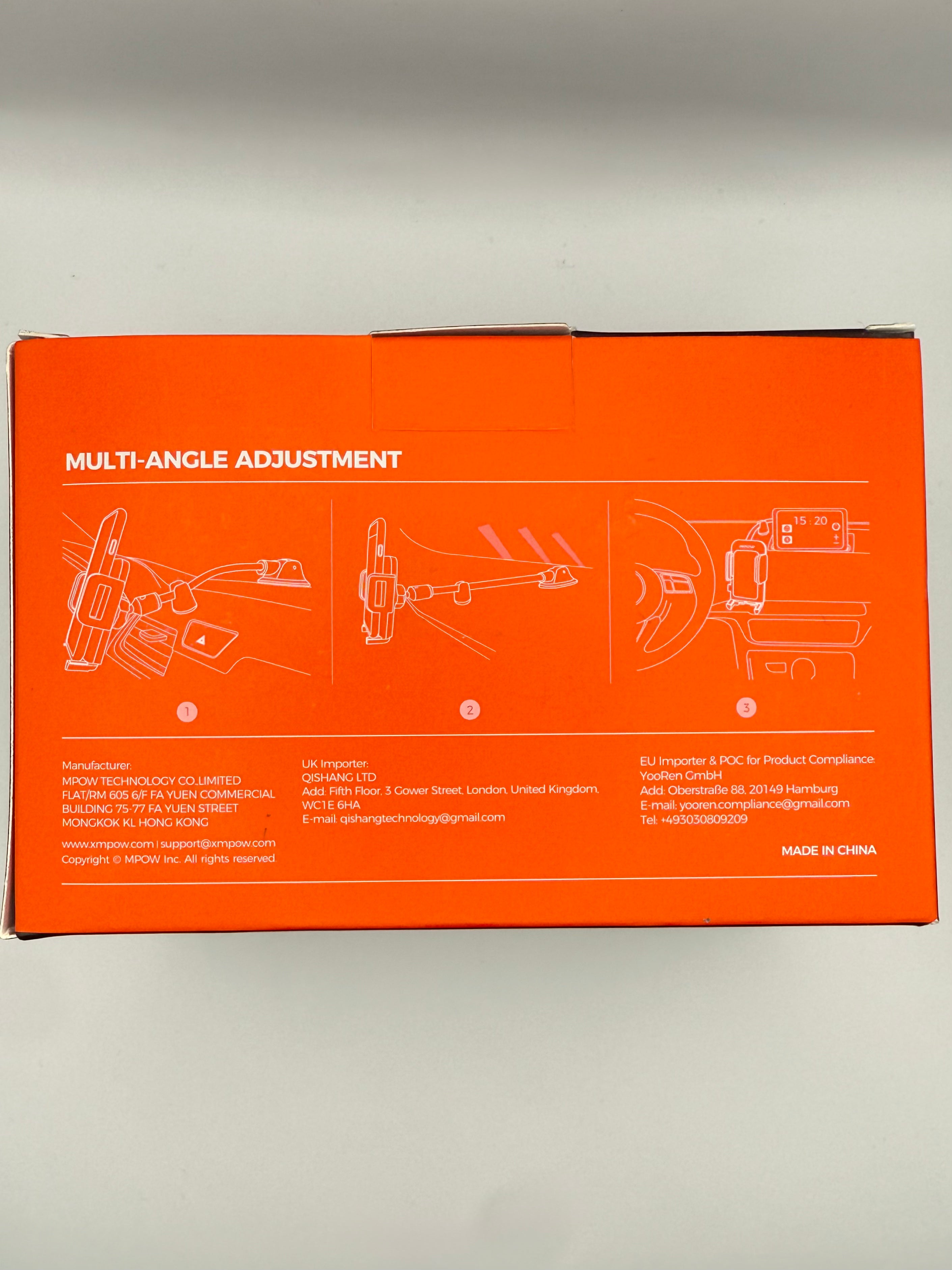 Multi-Angle Dashboard Car Mount