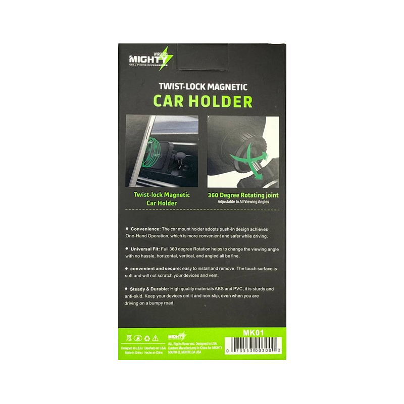 Mighty Magnetic Car Phone Holder AC/Air Vent