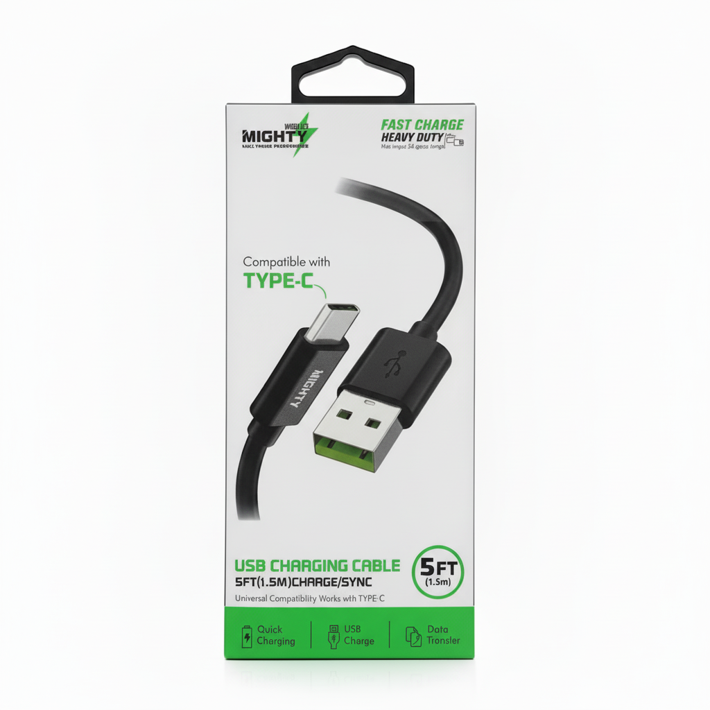 Mighty USB Charging Cable Type-A to Type-C