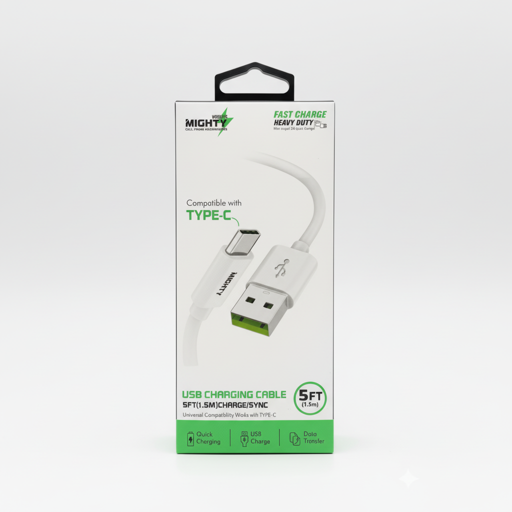 Mighty USB Charging Cable Type-A to Type-C