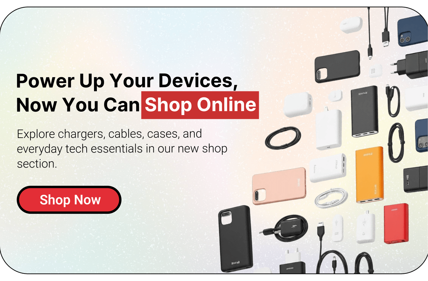 Power Up Your Devices, Now You Can Shop Online