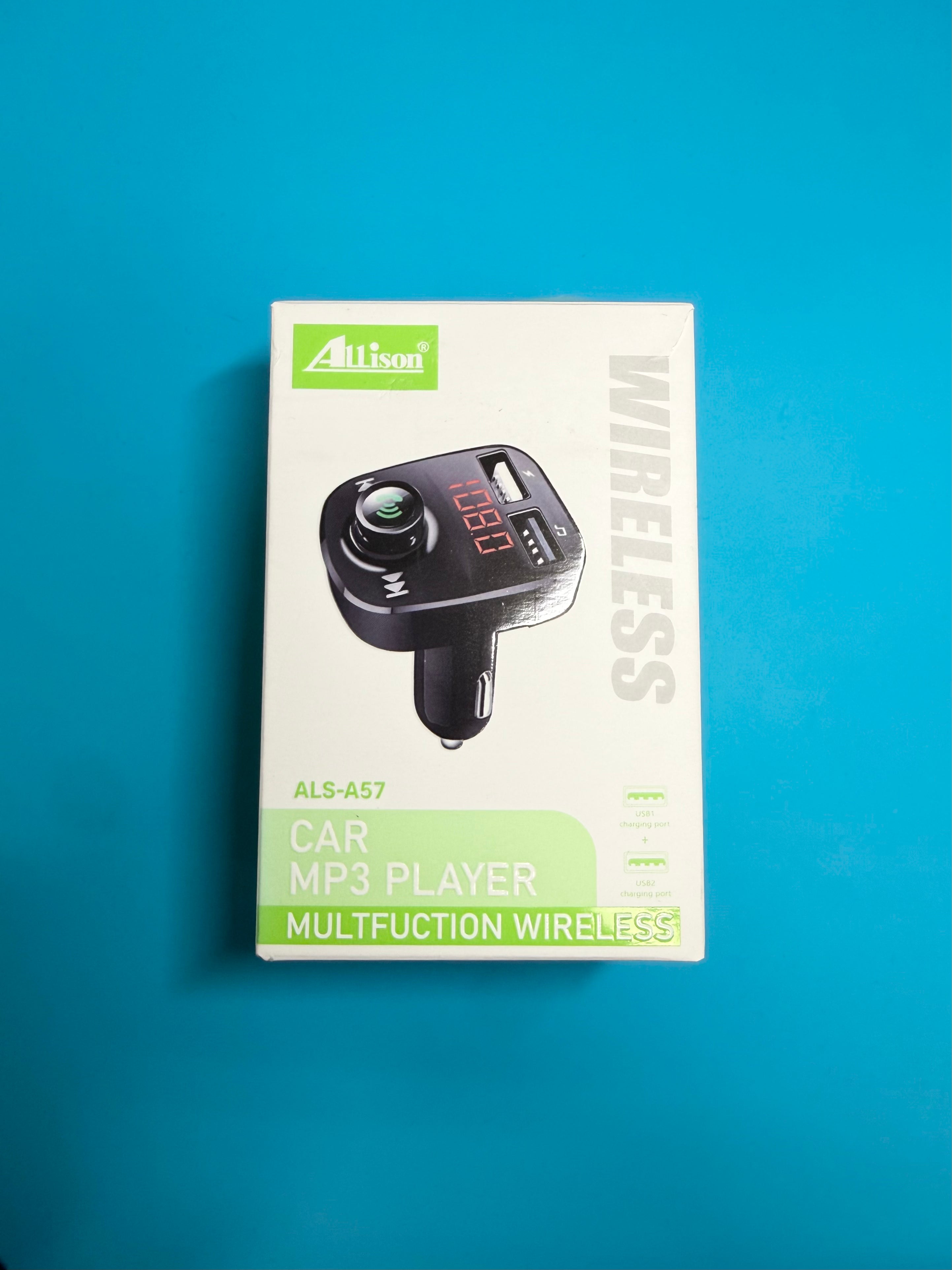 Allison Wireless Car MP3 Player for Easy Music Streaming on the Road