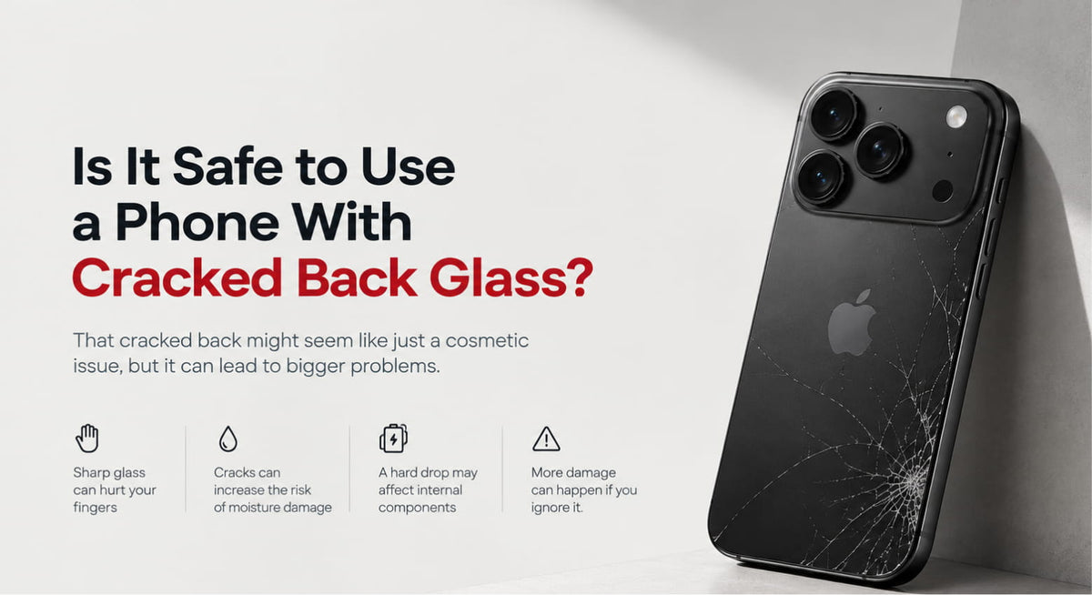 Is It Safe to Use a Phone With a Damaged Back Glass?