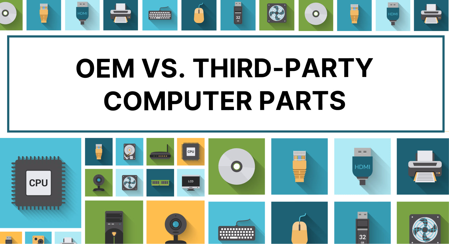 OEM vs. Third-Party Computer Parts: What’s Best for Your PC Repair?