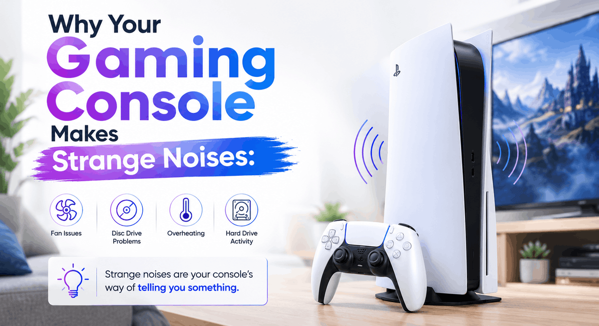 Why Your Gaming Console Makes Strange Noises