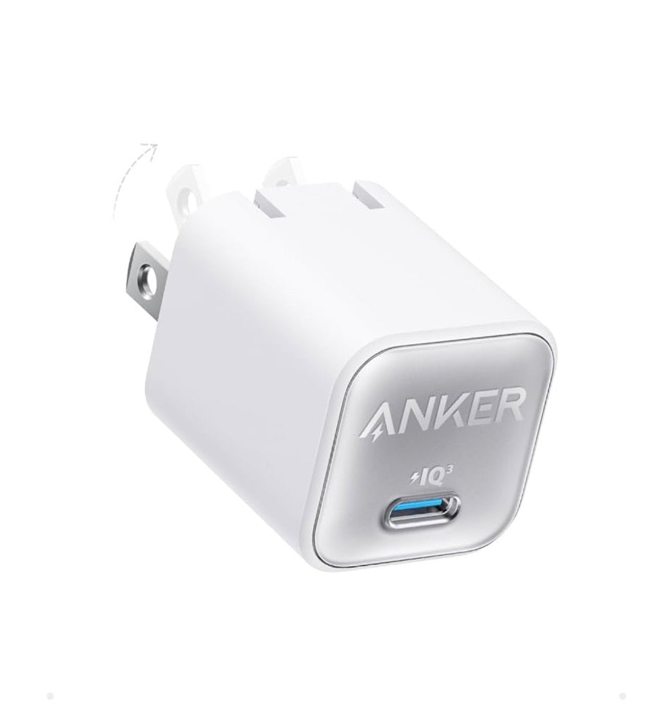ANKER 511 Charger 30 WATTS for Fast, Compact Charging