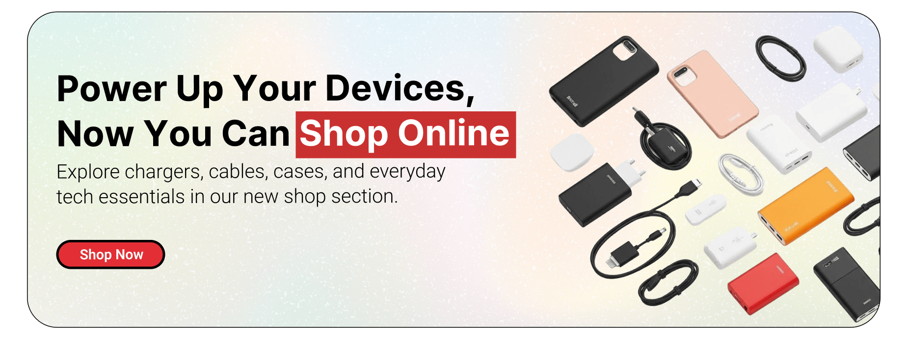 Power Up Your Devices, Now You Can Shop Online