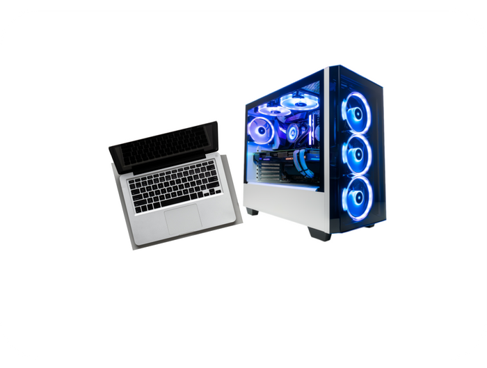 Laptop and desktop PC
